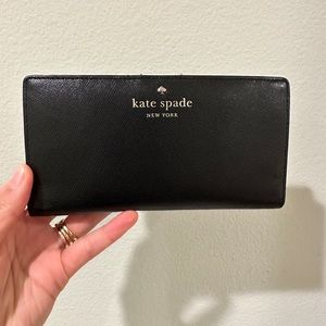 EUC Black Kate Spade Wallet